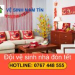 Dịch vụ vệ sinh nhà đón tết