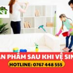 Sản phẩm sau vệ sinh
