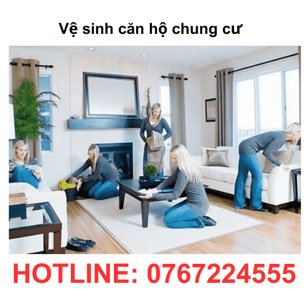 vệ sinh căn hộ chung cư