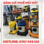 Cho thuê máy hút bụi