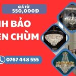 Vệ sinh đèn chùm