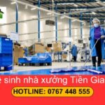 Vệ sinh nhà xưởng tiền giang