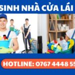 Vệ sinh nhà cửa lái thiêu
