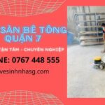 Mài sàn bê tông quận 7