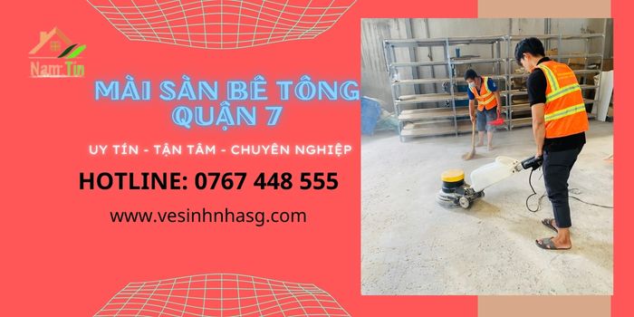 Mài sàn bê tông quận 7