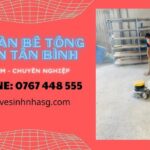 Mài sàn bê tông quận Tân Bình